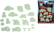 Cars 3 - Glow in the dark stickers (20 stuks)