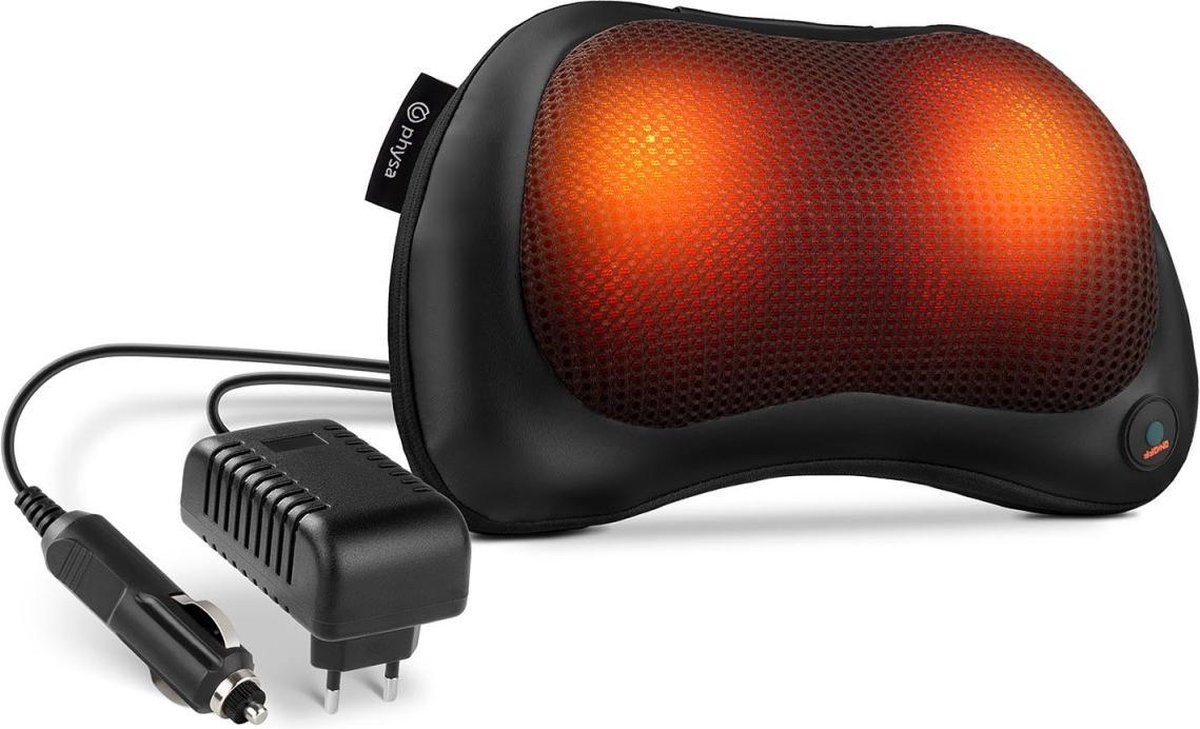 physa Massagekussen - 24 Watt - zwart