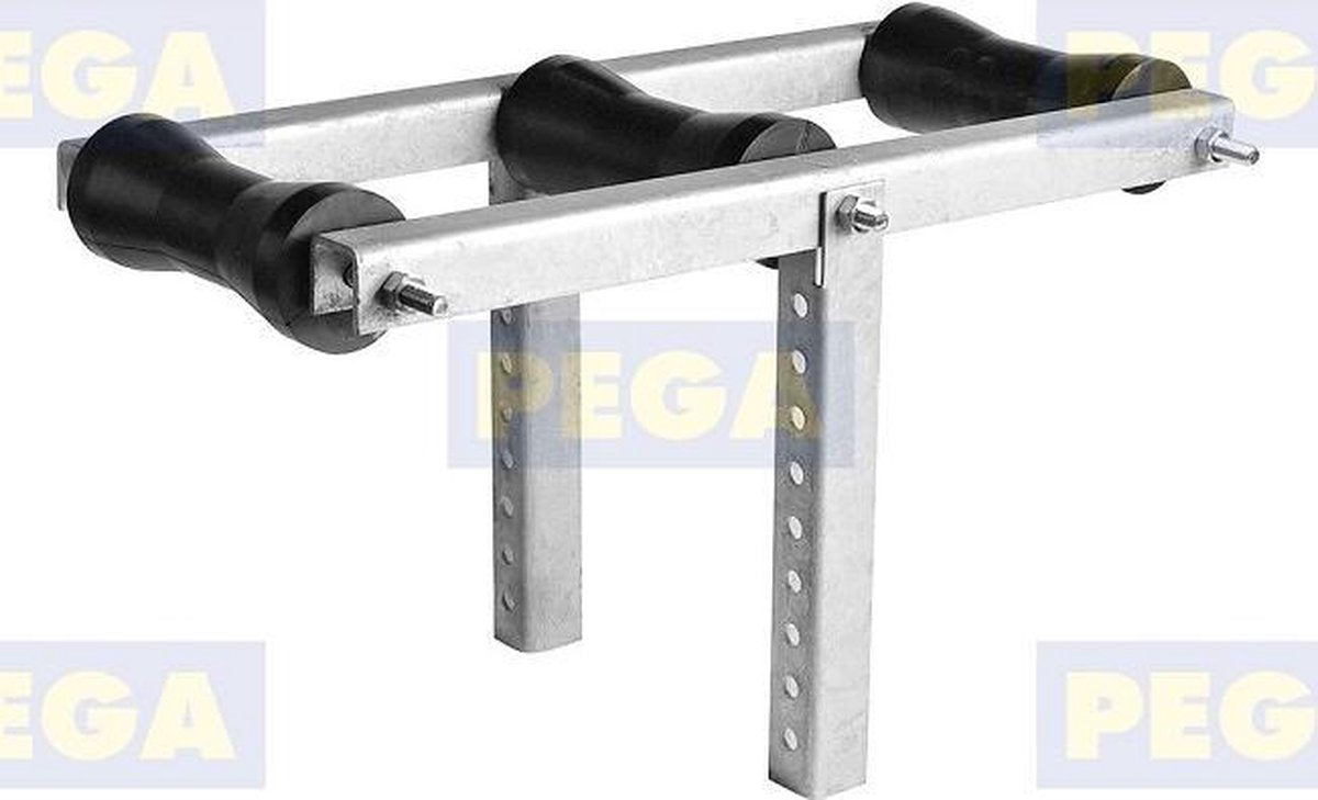Kort schommelstuk as / 3 kielrollen Lengte 60 cm (162.41)