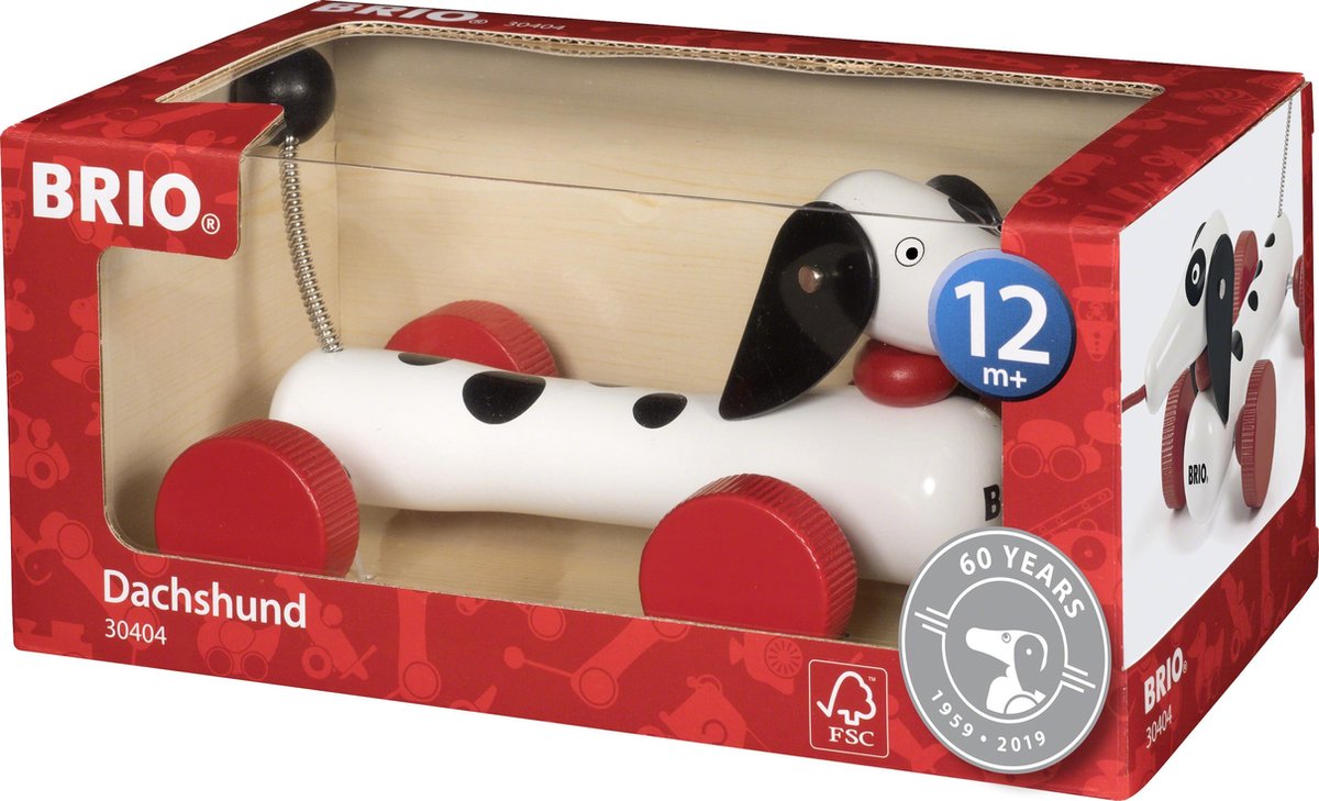 BRIO Teckel 60 jaar