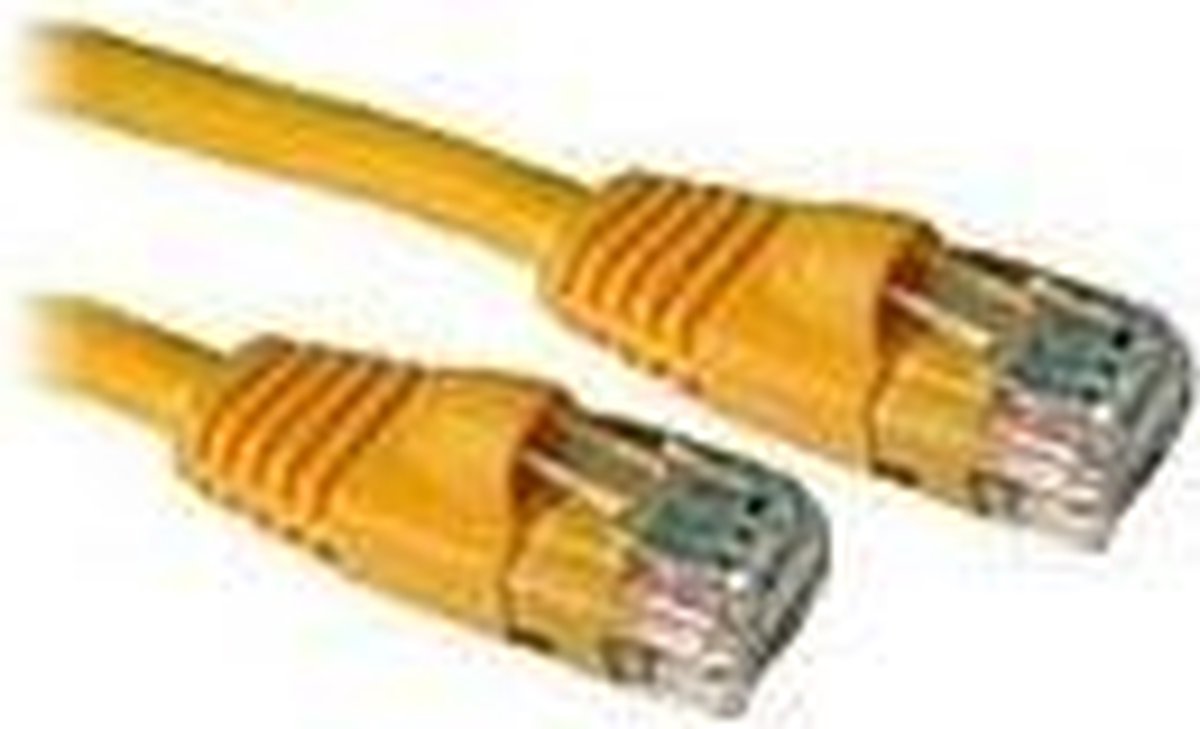 C2G Cat5E Snagless Patch Cable Yellow 1.5m netwerkkabel 1
