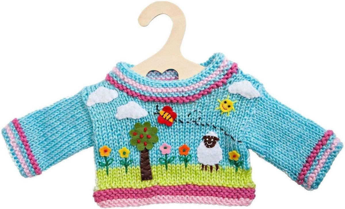 Heless Poppenkleding Gebreide Trui 35-45 Cm