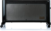 Domo Convectorkachel 1500watt Zwart