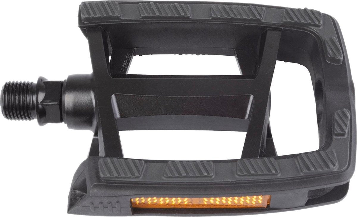 M-wave Platformpedalen Steady Beach 97 X 89 Mm Staal Zwart