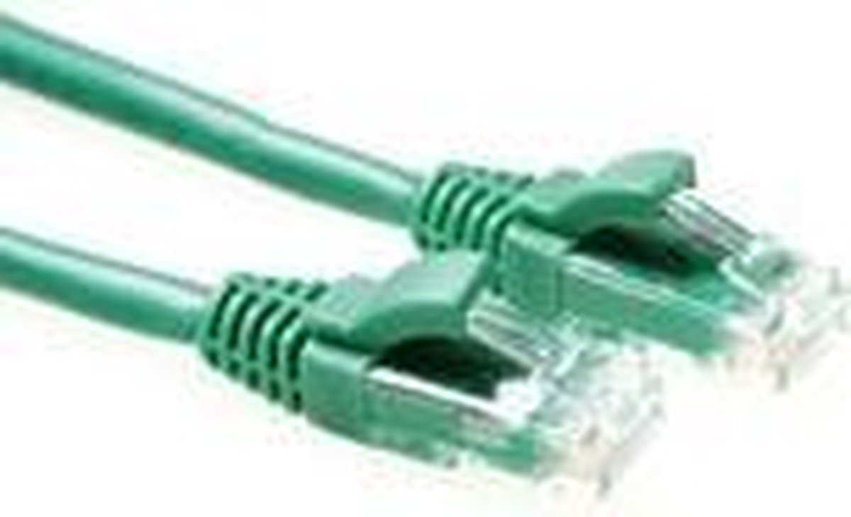 ACT UTP Cat5E 3.0m netwerkkabel 3 m Groen