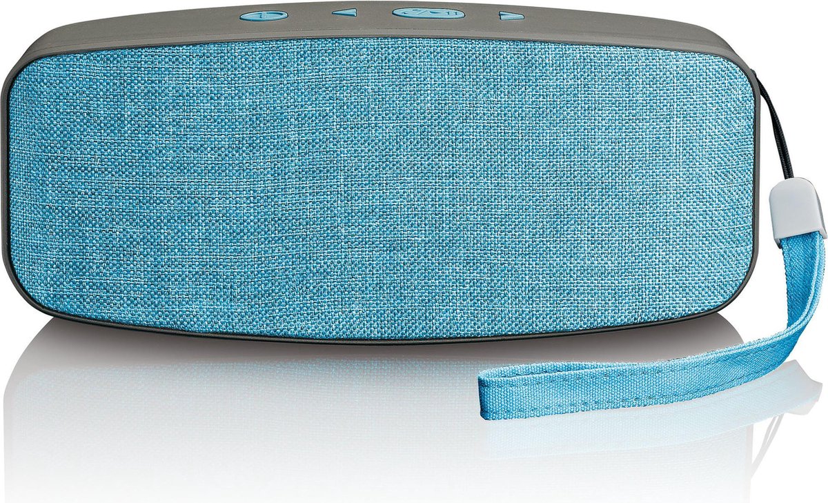 Lenco BT-130 - Bluetooth speaker met AUX-ingang - Grijs