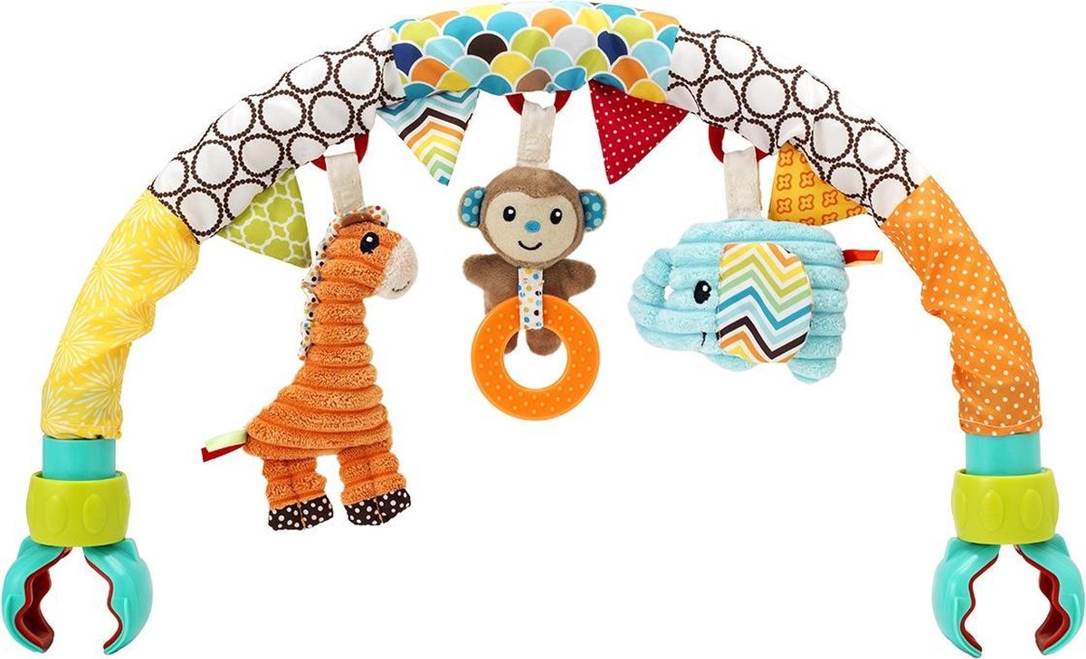 Infantino kinderwagen speelboog Safari