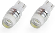 T10 - 5730 - 2 smd - met lens - 2 stuks