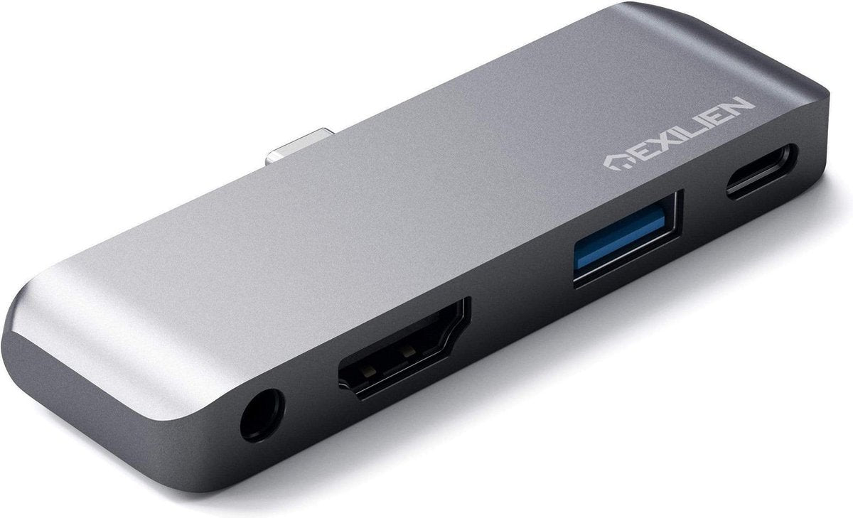 Exilien USB-C Hub - 4 in 1 - USB 3.0