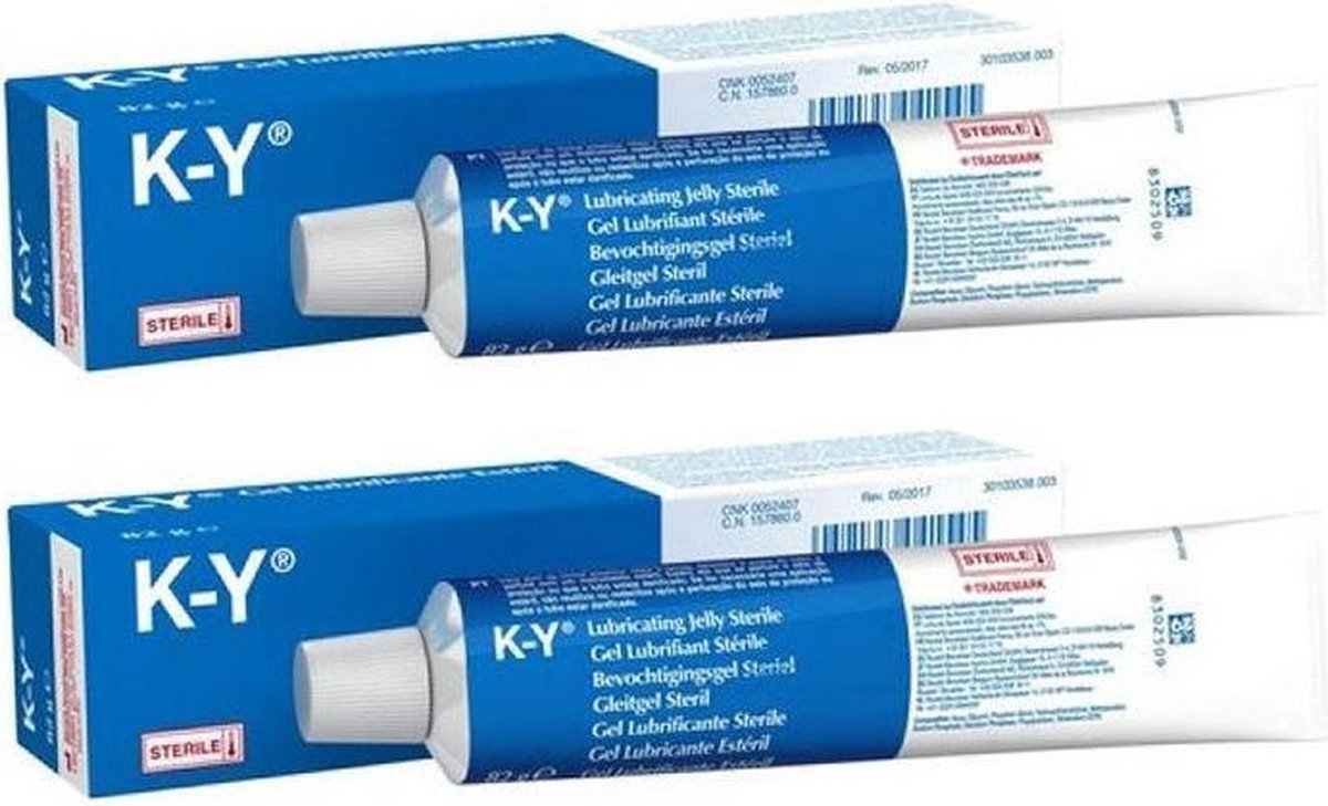 K-Y Glijmiddel 2x82gr