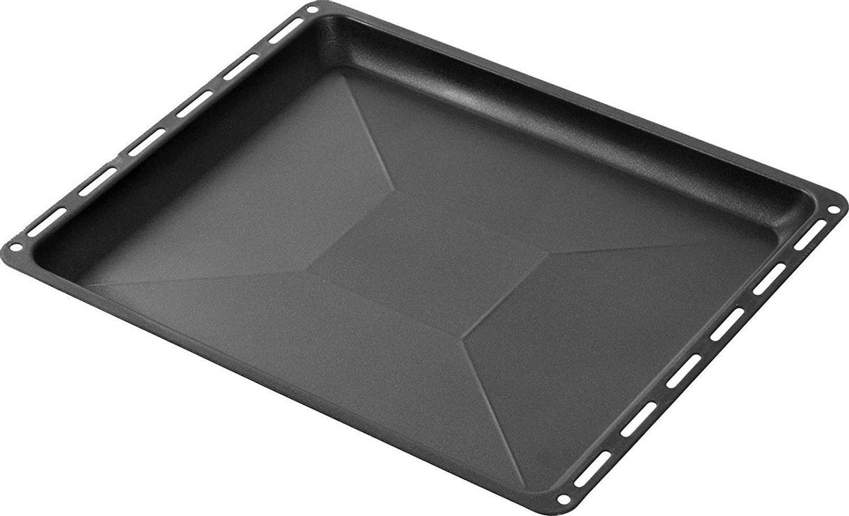 ICQN Bakplaat met anti-aanbaklaag voor oven - 445 x 375 x 25 mm - Krasbestendig & Non-stick - Geschikt voor Whirlpool Ignis Bauknecht ovens