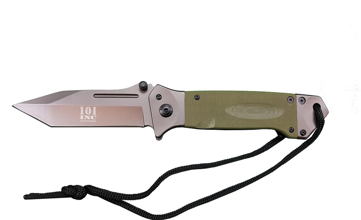 101inc Zakmes DA35 - Groen - 22.5cm