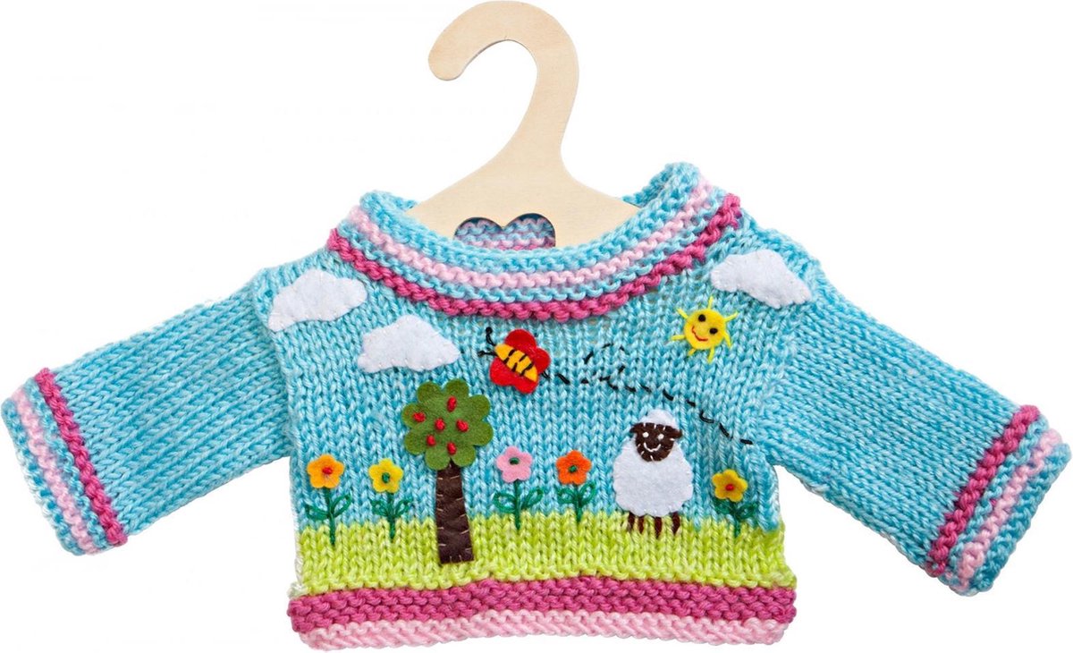 Heless Poppenkleding Gebreide Trui 28-35 Cm