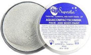 Aqua schmink zilver 16gr