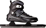 Nijdam 3429 Norenschaats Pro-Line - Semi-Softboot - Zwart/Grijs - Maat 46