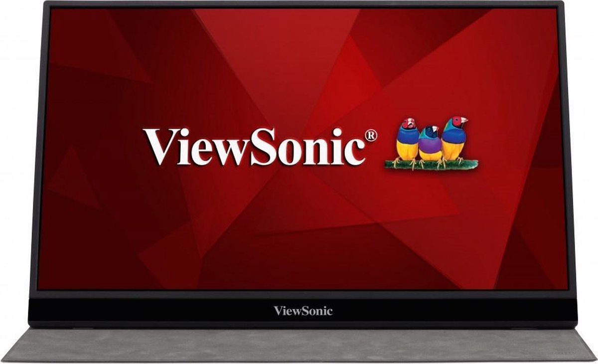 Viewsonic VG1655 LED-monitor 39.6 cm (15.6 inch) Energielabel C (A - G) 1920 x 1080 Pixel Full HD 6.5 ms USB-C