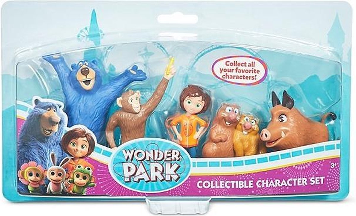 Wonderpark Speelfiguren set Bioscoop film versie (o.a. Boomer