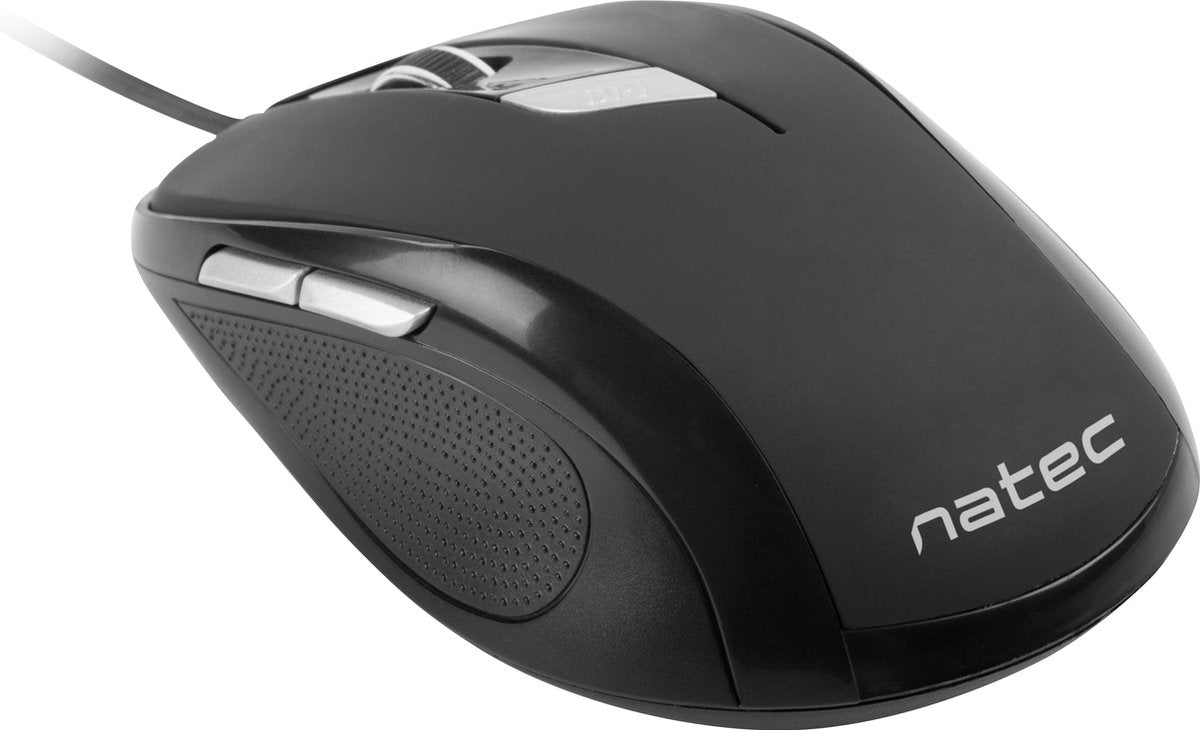 NATEC PIGEON muis USB Type-A Optisch 2400 DPI Rechtshandig