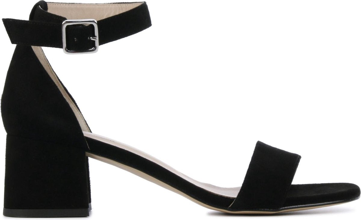Mace Vrouwen Suède  Sandalen / Damesschoenen Aurora - Zwart - Maat 40