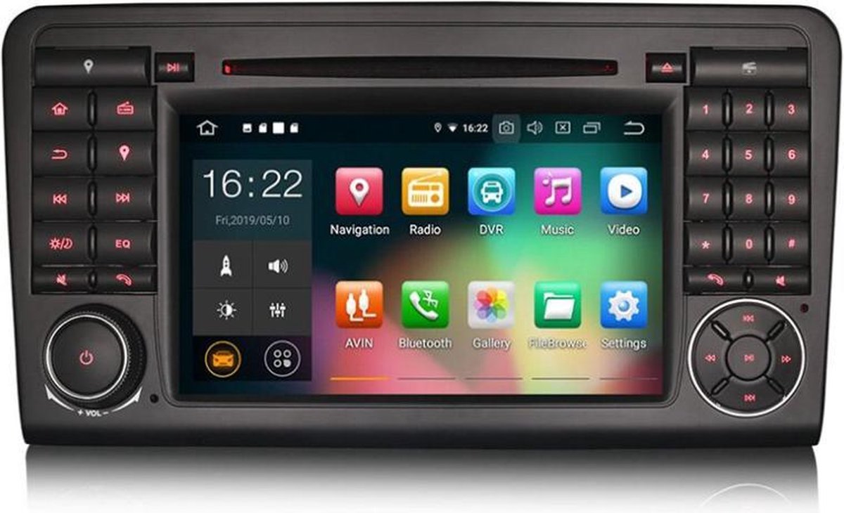 Voltario® 7 "Android 9.0 Autoradio met navigatie
