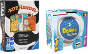 Kaartspelvoordeelset Ravensburger Koehandel - Kaartspel & Dobble Beach