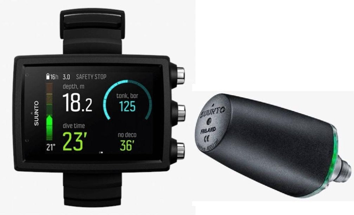 Suunto EON Core Zwart met POD