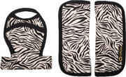Ukje Gordelbeschermer Maxi Cosi - Superzacht katoen - Beige zebra