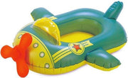 Opblaasbaar Groen Gele Vliegtuig | Zwembadfiguur | Waterplezier | Zwemmen |Zomer |Musthave |Kinderen |Vakantie | Zwembad