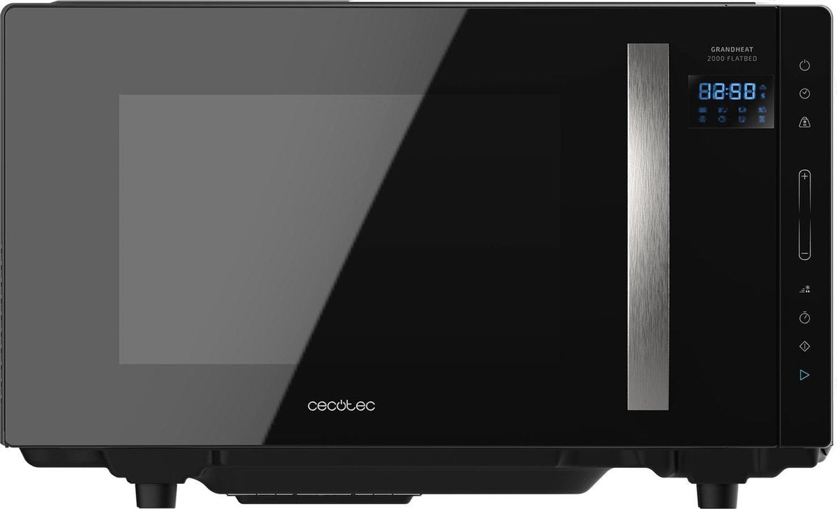Cecotec Vrijstaand Magnetron - Digitale Touch bediening - 23 liter - 800W - Ontdooifunctie - 8 programma's - Zwart