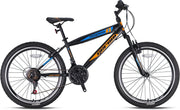 MAGNUM MTB 24 INCH 21 SPEED BLACK ORANGE