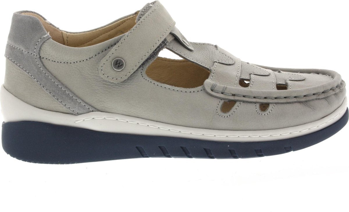 Grijze Wolky Bandschoenen Byte Antique Nubuck