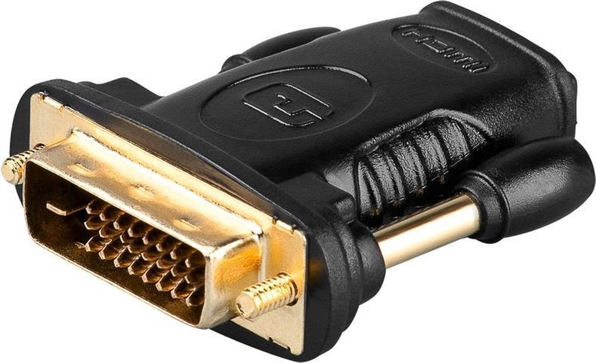 Goobay DVI (m) - HDMI (v) adapter