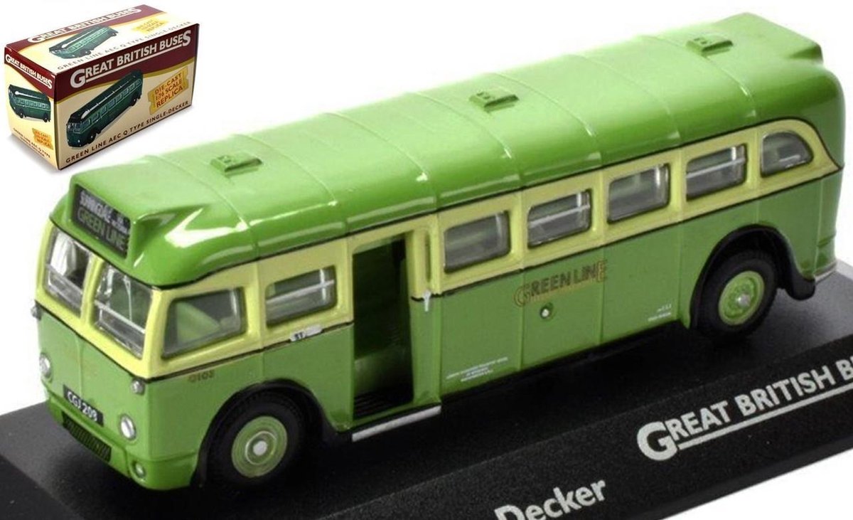 Edition Atlas - AEC  Q Type - Green Line - Great British Buses  1:76