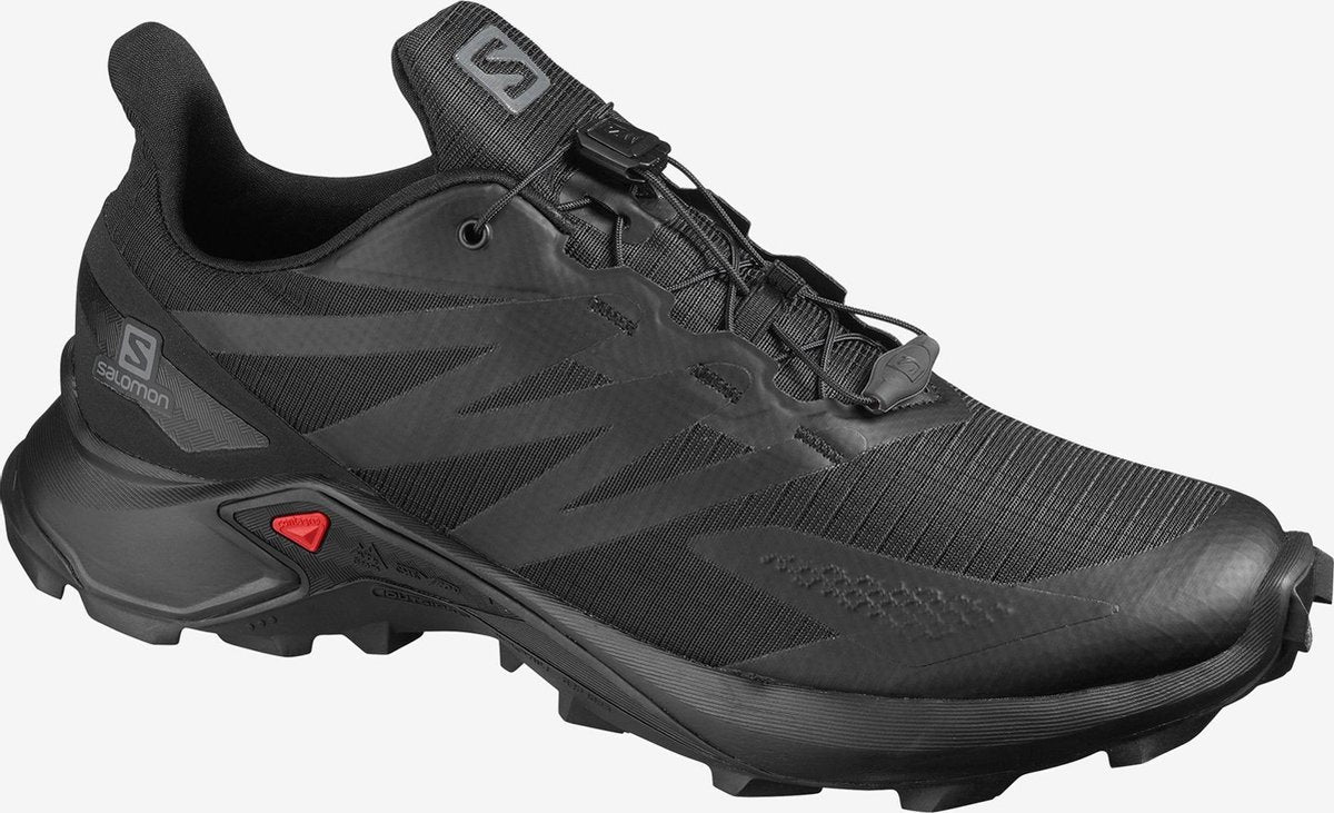 Salomon Supercross Blast - Heren Trail-Running Schoenen Wandelschoenen Zwart 411067 - Maat EU 45 1/3 UK 10.5