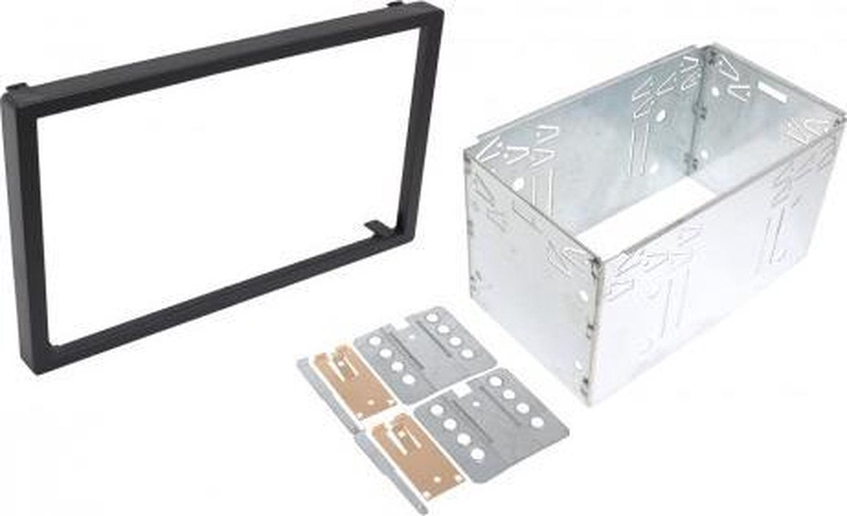 2-DIN frame universeel metalen kist 103 x 183 5 mm