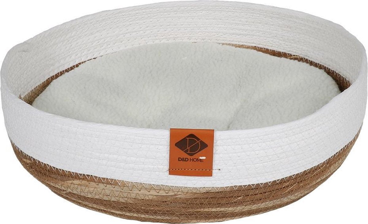 D&D Ella mand Wit L - 45x45x13cm