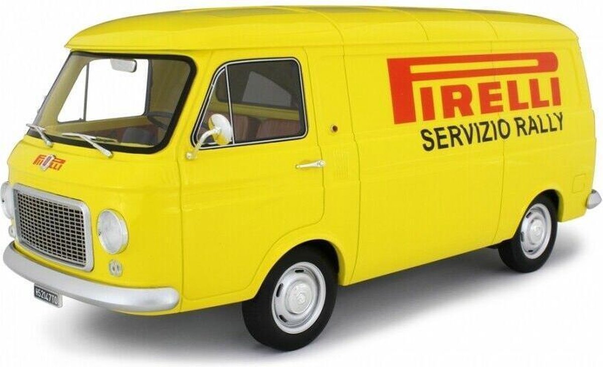 Fiat 238 Furgone Van 1S Servizio Pirelli 1971