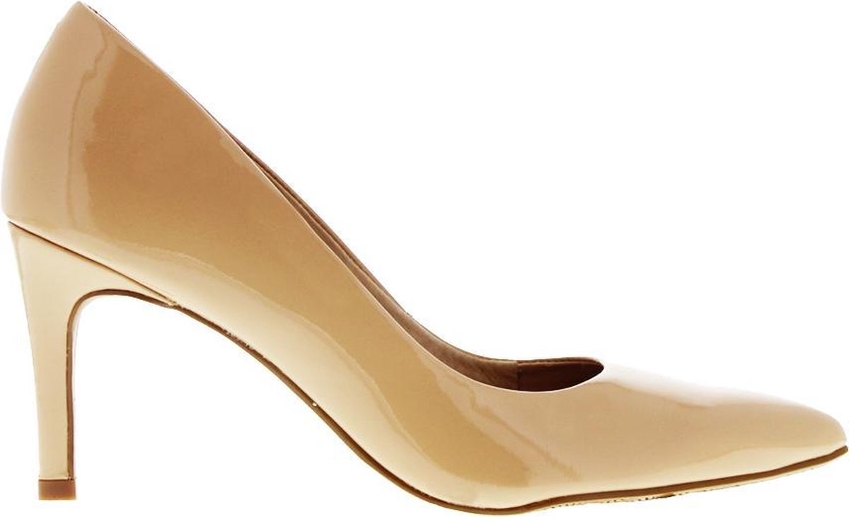 Tango | Barbara 1-d patent nude pump - stiletto heel/sole | Maat: 37