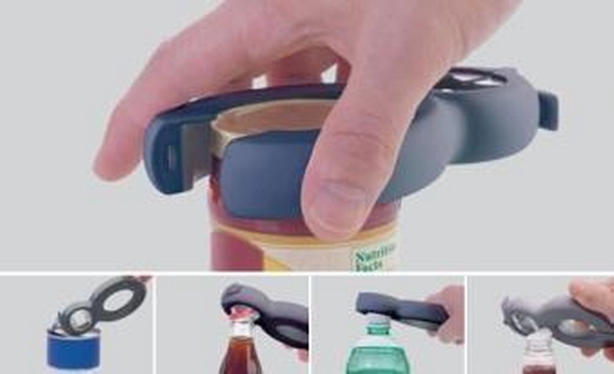 Adhome Multifunctionele opener 6-in-1 - alles opener