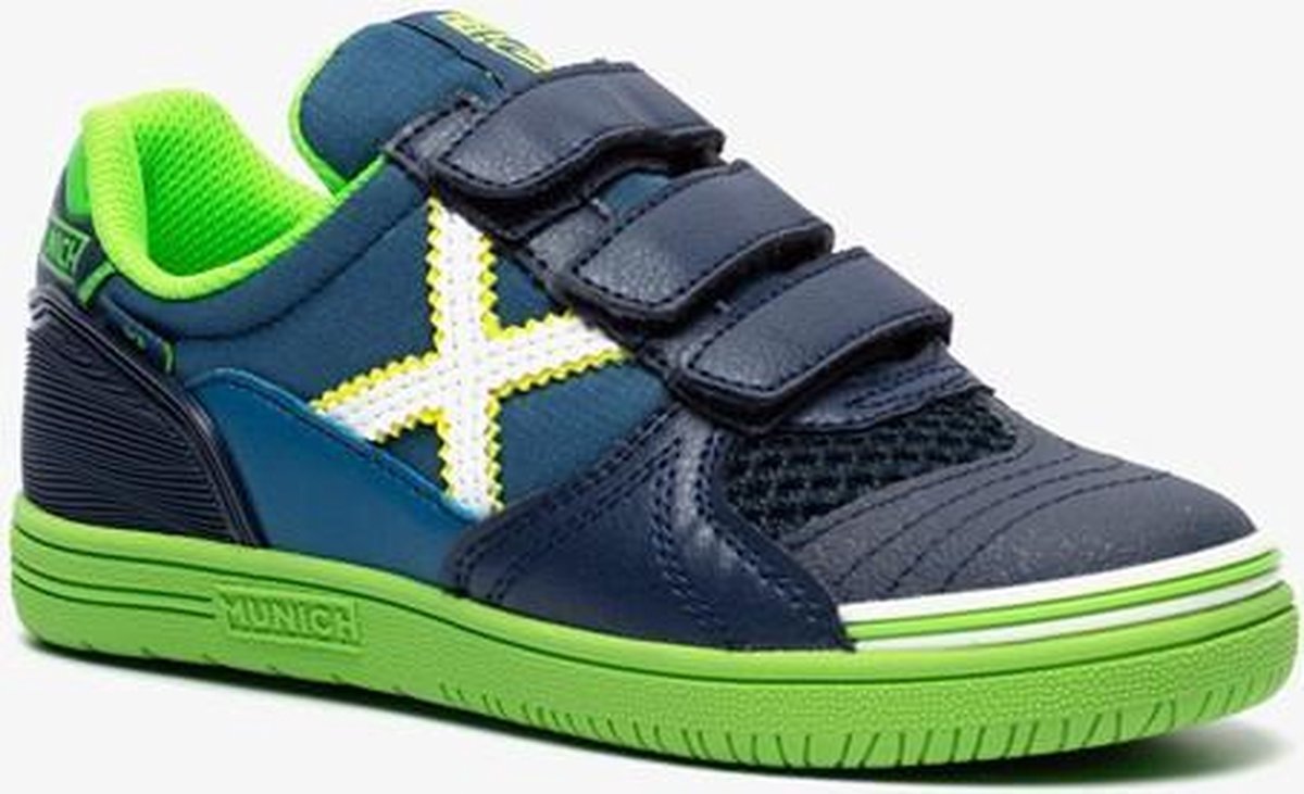 Munich jongens sneakers - Blauw - Maat 36