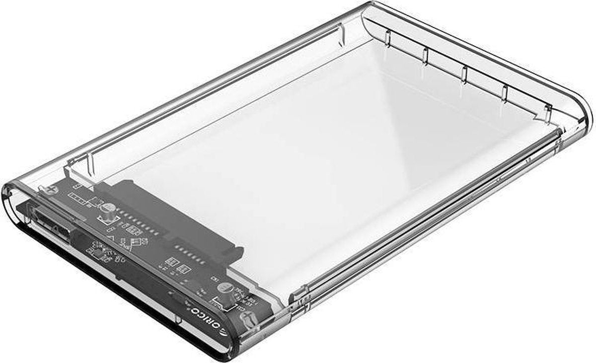 Orico - 2.5 Inch SATA USB 3.0 Transparante Harde Schijf Behuizing - doorzichtig