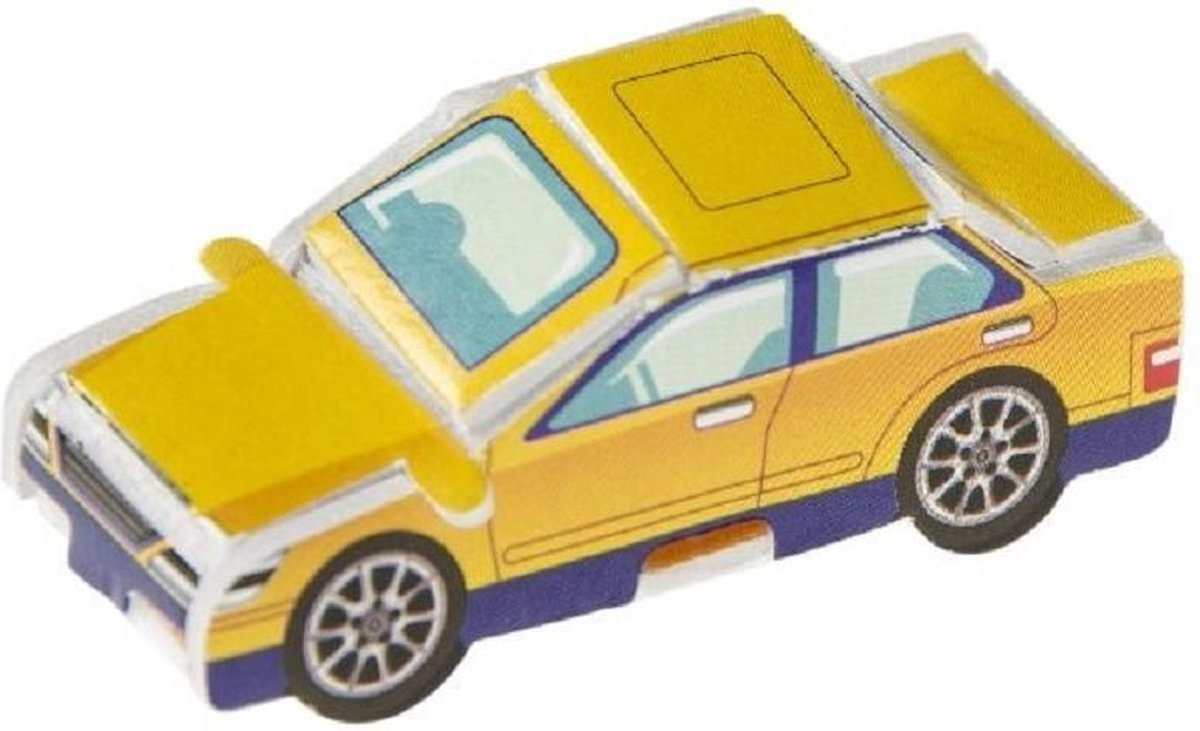 3d puzzel auto karton 4x