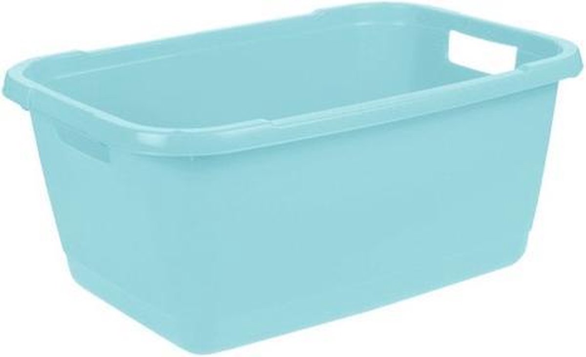 WASMAND AENNA GESLOTEN   65X44X28 - 52 L AQUA BLUE KEEEPER 10786