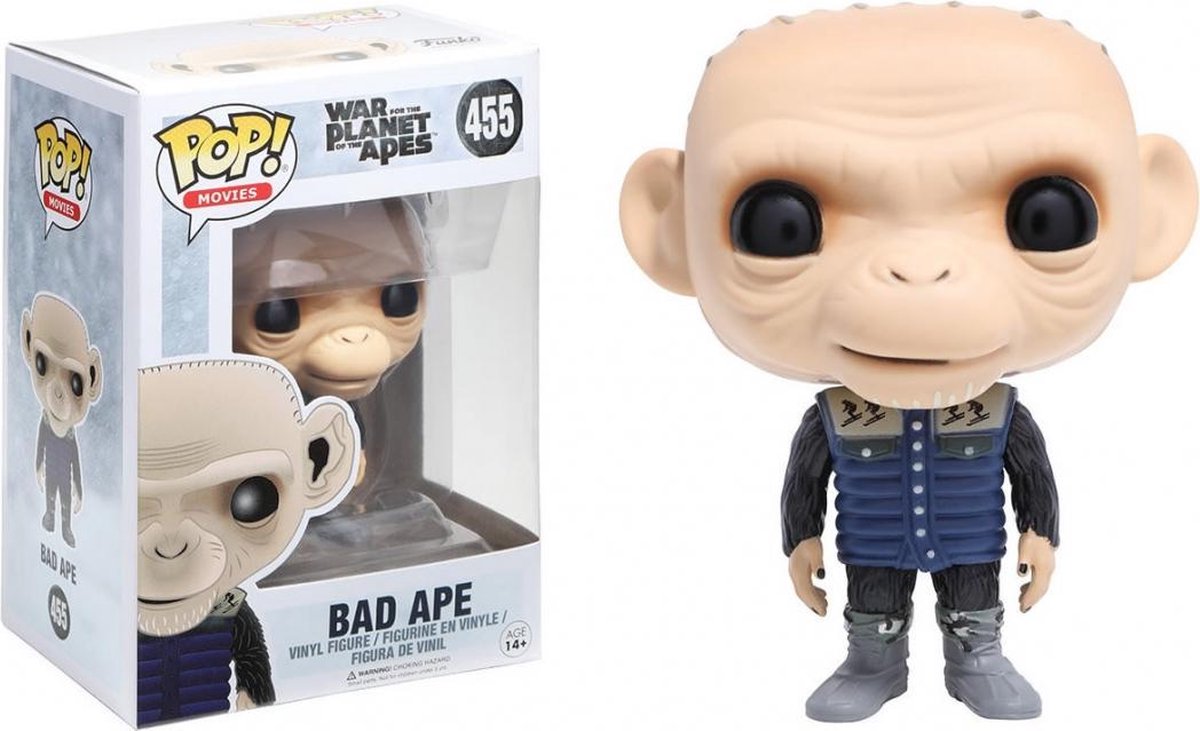 War for the Planet of the Apes Funko POP! Vinyl Figure Bad Ape 455 (9cm)
