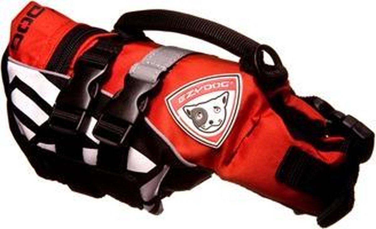 Ezydog Micro SeaDog Hondenzwemvest - M2XS - Rood