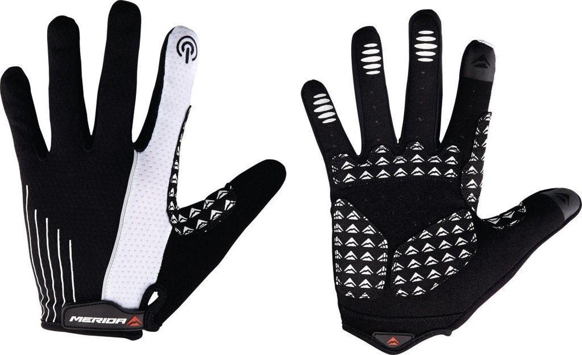 HANDSCHOENEN LANG LIGHT SPORT ZWART/WIT M