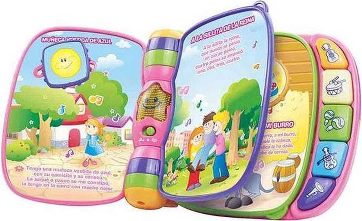 Mijn eerste muzikale boek Vtech Roze (Es)
