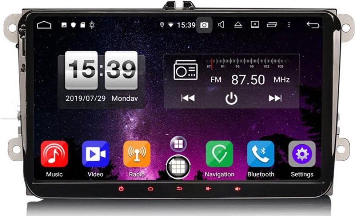 Voltario® 9 "Android 9.0 Autoradio met navigatie