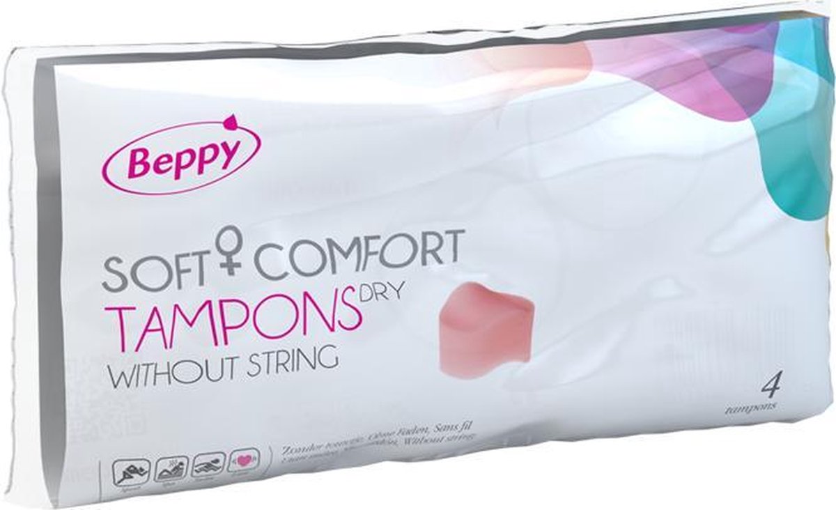 Beppy Soft + Comfort DRY Tampons - 4 stuks