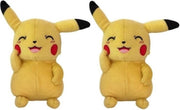 2 Stuks pluche Pikachu knuffel knipoog 20 cm - Pokemon knuffels - Speelgoed voor kinderen